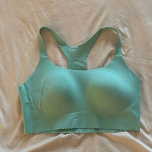 Mint Green Racerback Sports Bra